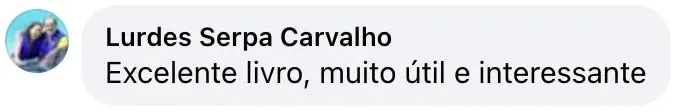 Comentário: Excelente livro, muito útil e interessante.