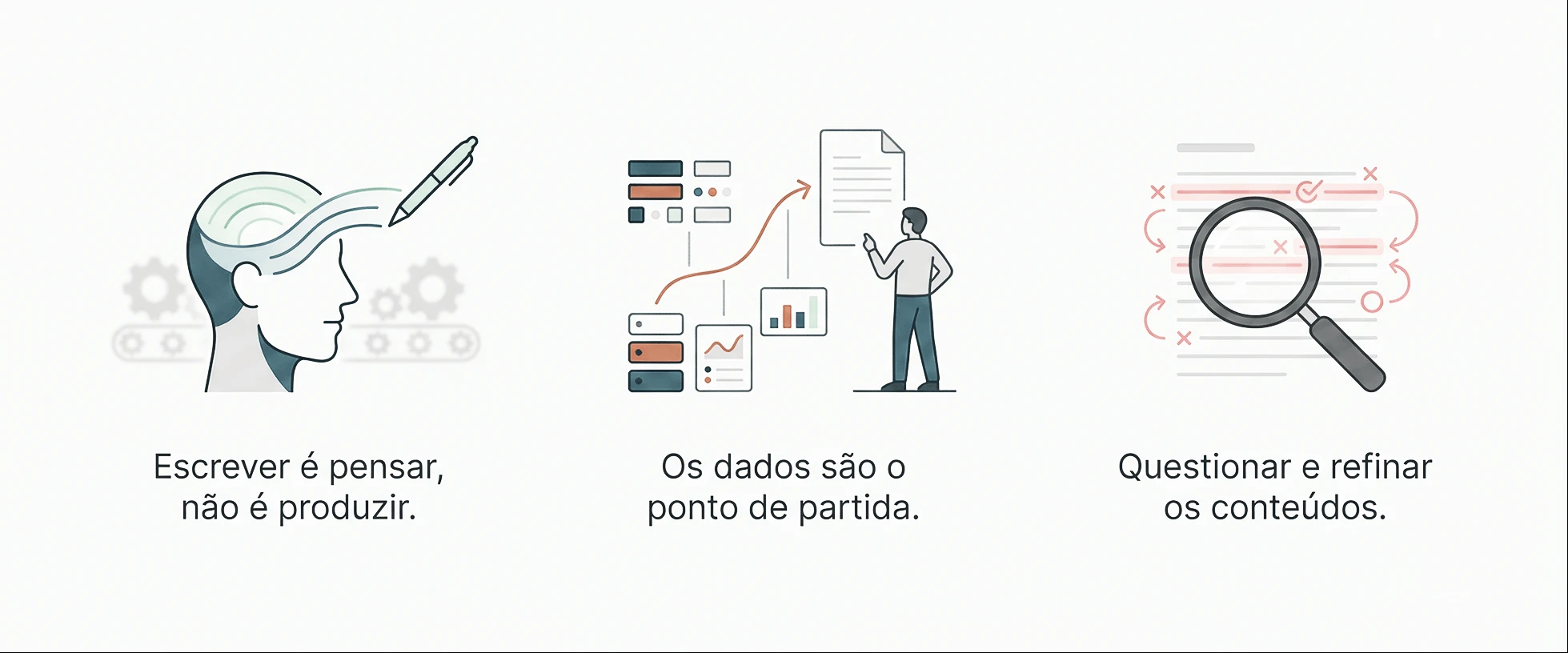 Ilustração de Foan82 sobre criatividade e IA