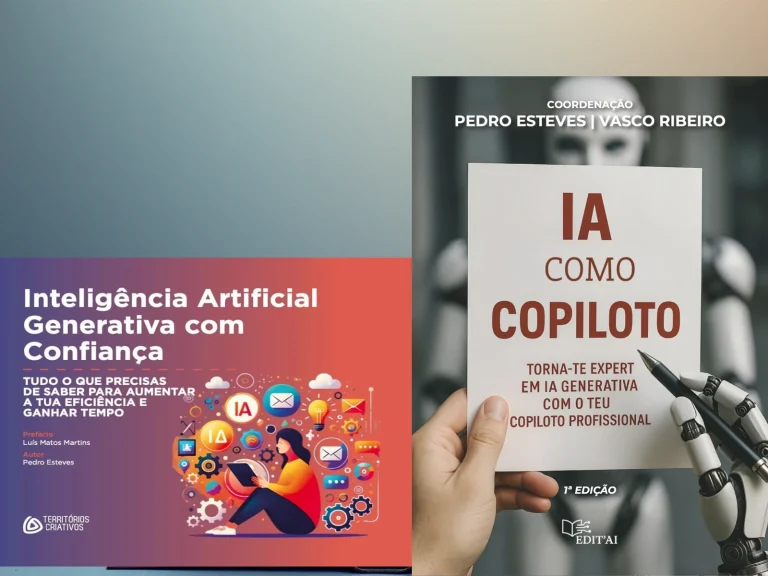 Pacote 2 Livros "IA Generativa com Confiança" + "IA como Copiloto"