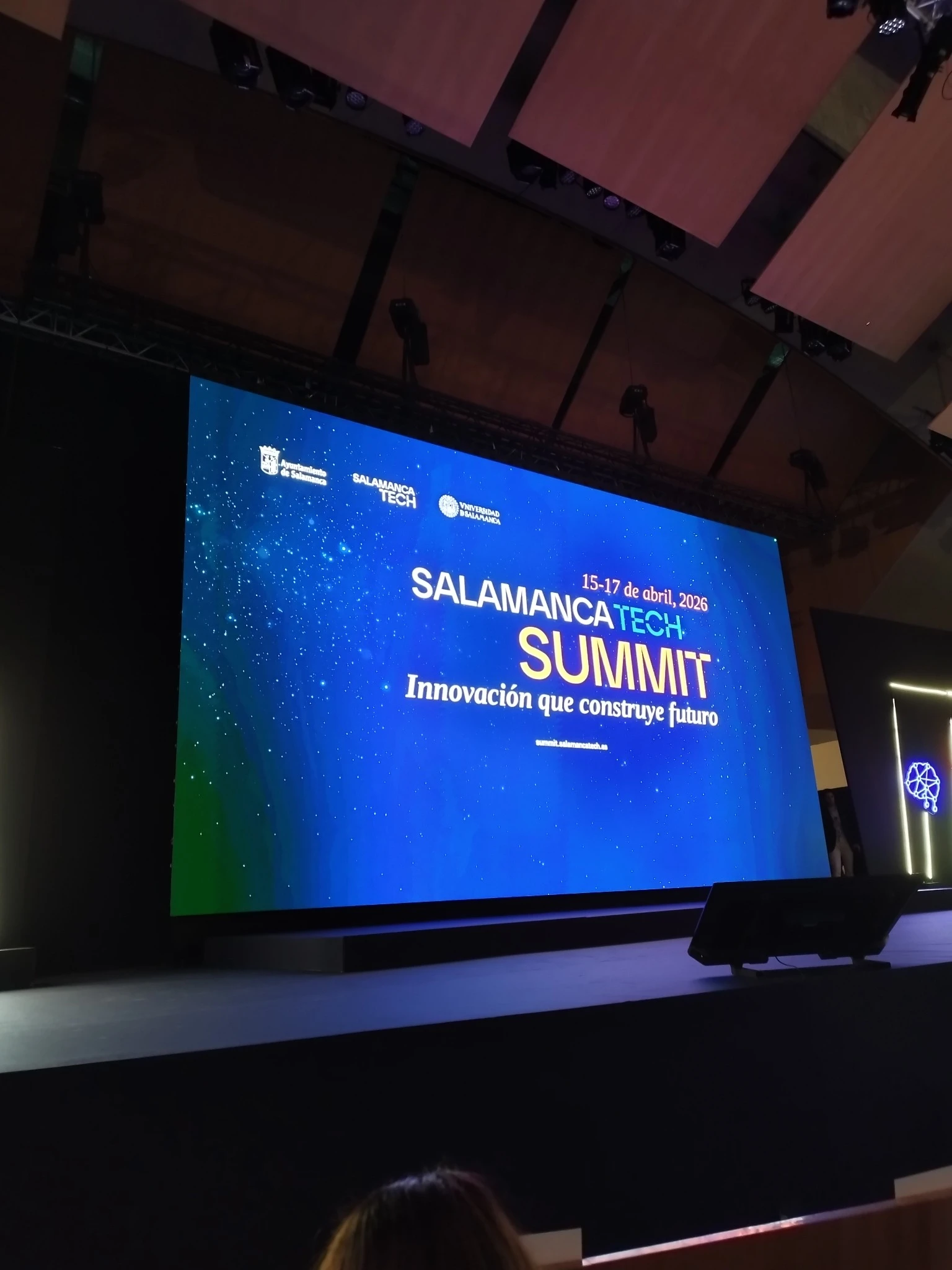 Vista geral do Salamanca Tech Summit 2026