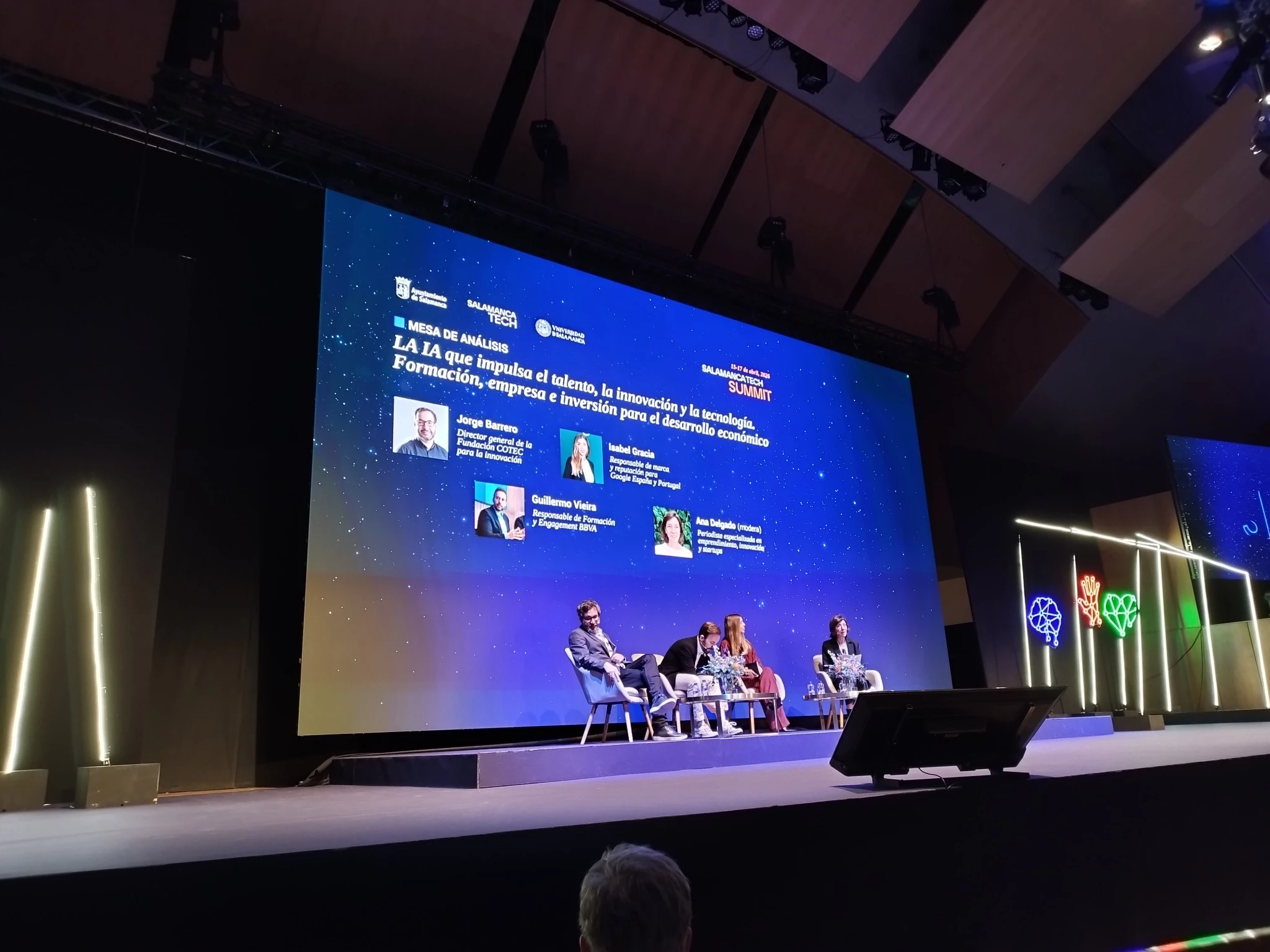 Sessões e partilhas durante o Salamanca Tech Summit 2026