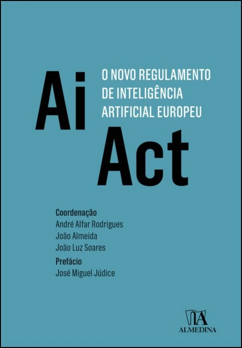 Capa do livro AI Act - O Novo Regulamento de IA Europeu