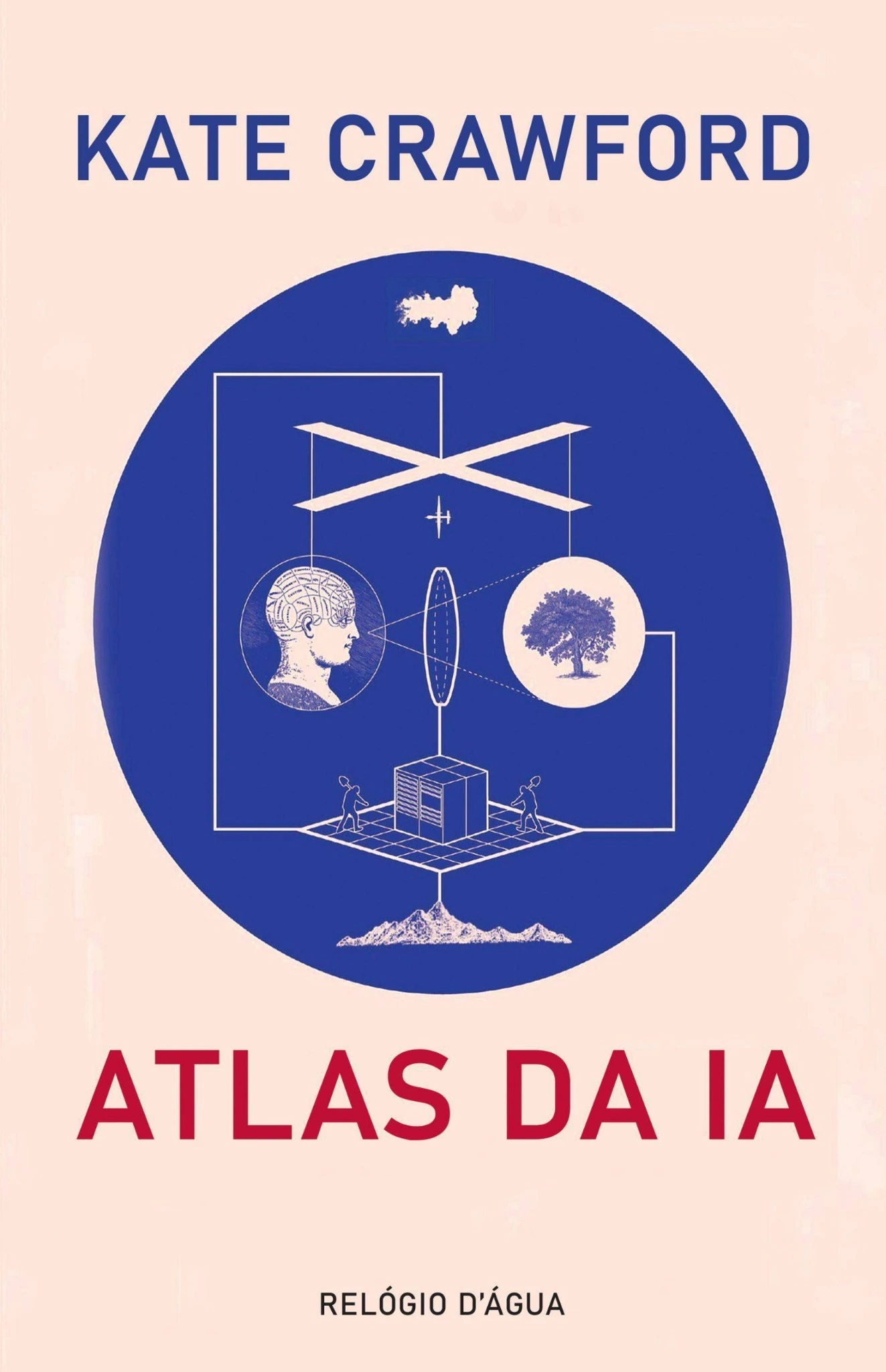 Capa do livro Atlas da IA, de Kate Crawford