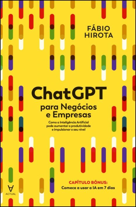 Capa do livro ChatGPT para Negócios e Empresas, de Fábio Hirota
