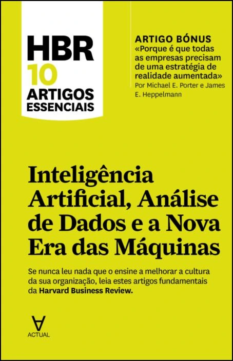 Capa do livro Inteligência Artificial, Análise de Dados e a Nova Era das Máquinas