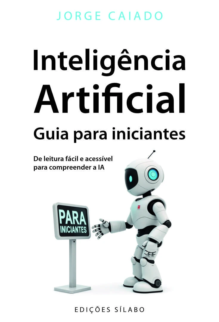 Capa do livro Inteligência Artificial – Guia para iniciantes, de Jorge Caiado