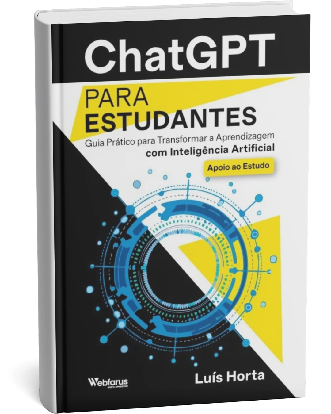 Capa do Livro ChatGPT para Estudantes, de Luis Horta