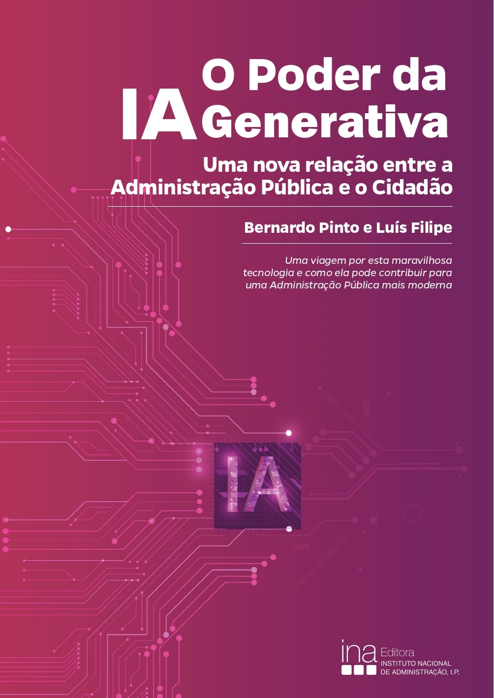 Capa do livro O Poder da IA Generativa: uma nova relação entre a Administração Pública e o Cidadão