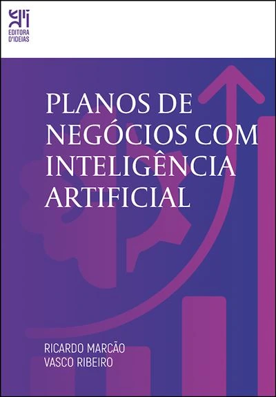 Capa do livro Planos de Negócios com Inteligência Artificial